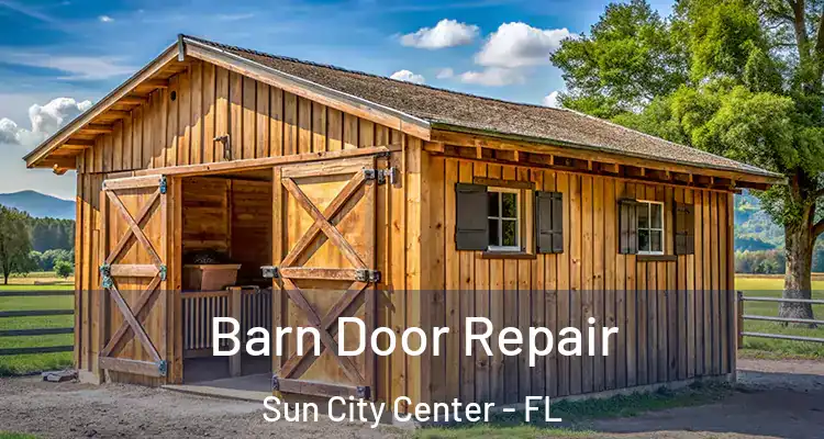  Barn Door Repair Sun City Center - FL