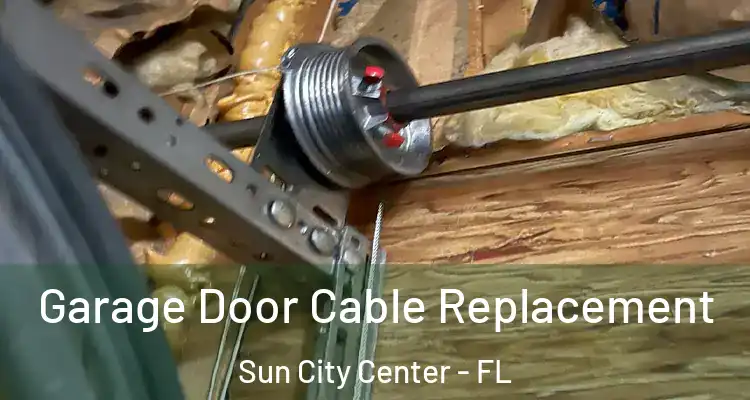  Garage Door Cable Replacement Sun City Center - FL