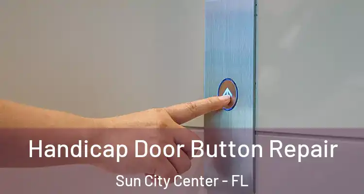  Handicap Door Button Repair Sun City Center - FL