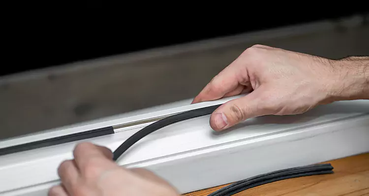 Garage Door Bottom Seal Repair in Sun City Center, FL