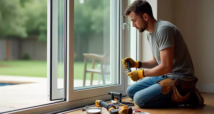 Squeaky Sliding Patio Doors in Sun City Center, FL