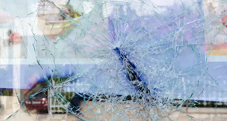 Cracked Glass Balcony Door Repair in Sun City Center, FL