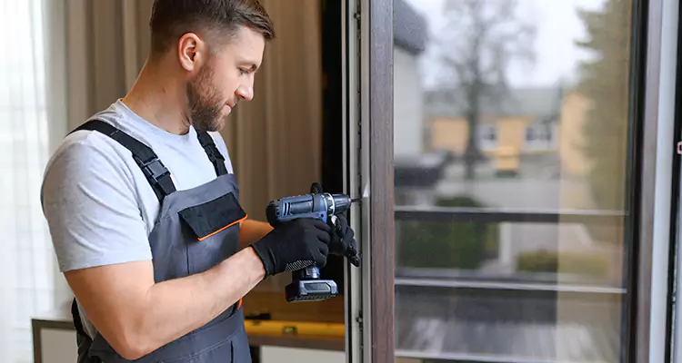 Sliding Screen Door Handle Repair in Sun City Center, FL
