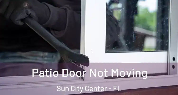  Patio Door Not Moving Sun City Center - FL