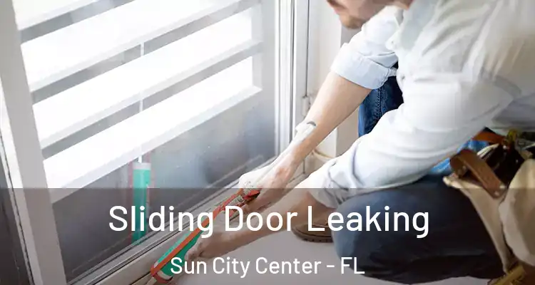 Sliding Door Leaking Sun City Center - FL