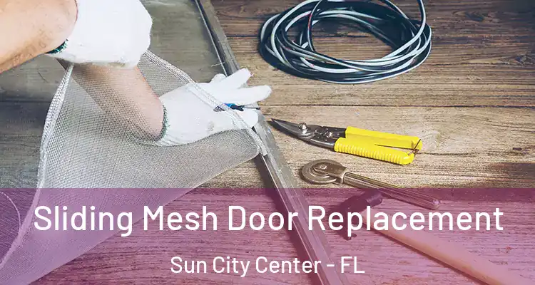  Sliding Mesh Door Replacement Sun City Center - FL